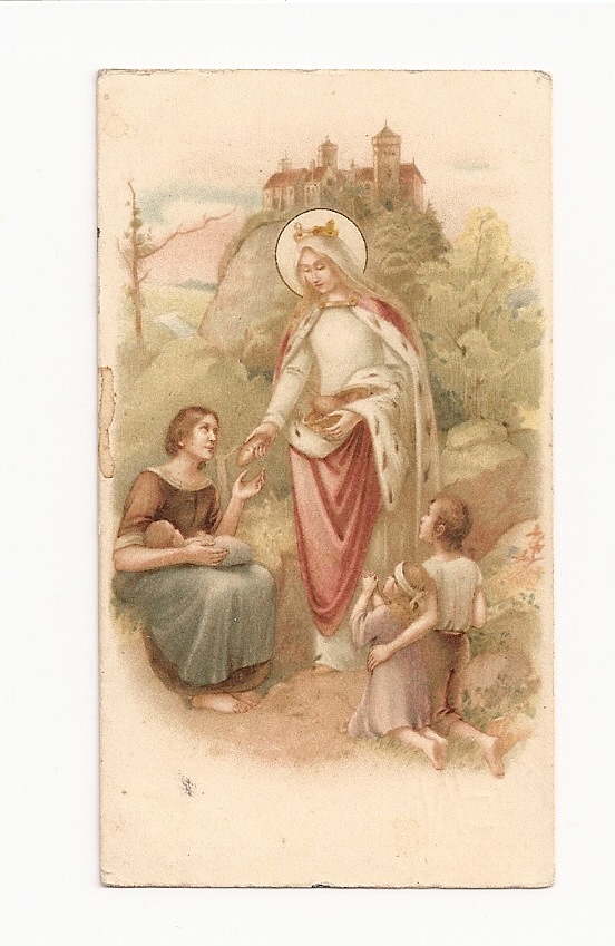 St. Elisabeth ministering to the poor