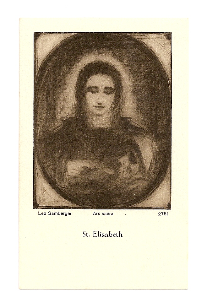 Drawing of St. Elisabeth